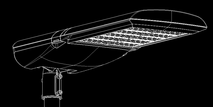 das 150lm/W geführte Aluminium Landstraßen-Beleuchtungs-hohe Leistung geführte Straßen-Licht IP66 Druckguß