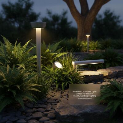 Aluminum LED Garden Lights Outdoor For Beautiful Landscape Lighting Warranty 5/8 years（Optional））