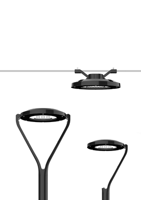 IP65 führte wasserdichter Garten Pole Park-Lampen-Landschaftsposten-im Freien Spitzenquadrat der Licht-90W
