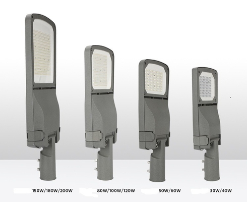 Straßenlaterne-Befestigungs-hohe Lumen-Klammer justierbares 150lm/W Smart Citys 80W