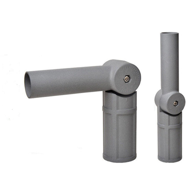 Justierbarer Straßenlaterne-Adapter-bewaffnet Aluminiumverbindungsstück-Würfel Pole-Berg-Klammer