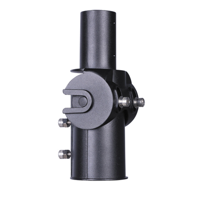 LED-Straßenlaterne-60mm Pole Aluminiumklammer mit Edelstahl-Schrauben