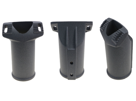 60mm Pole Schienenplatten-Straßenlaterne-Adapter-Aluminium mit Edelstahl-Schrauben
