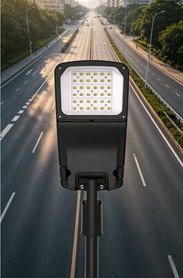 Aluminium LED Straßenleuchte 3000 bis 6500K Farbtemperatur und Straßenbeleuchtung
