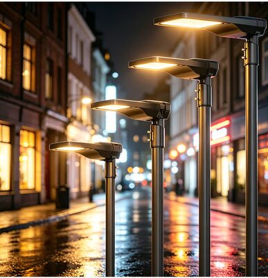 Aluminium LED Straßenleuchte 5 Jahre Garantie 170 lm/W Effizienz Straßenbeleuchtung ENEC ENEC+ Zertifikat