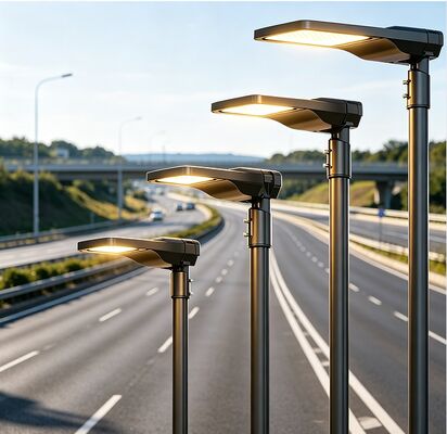 130lm/W 6500K Outdoor Led Street Lights 30W 50W 80W 100W 120W 150W 200W 250W IP66 IK09 5 Jahre Gewährleistung