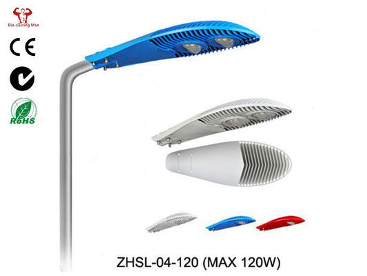 Aluminium 120w Straßenlaterne-Wohnung Druckguß Meanwell Fotozelle geführte